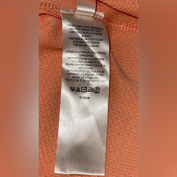 Free People in The Mix Cuff Thermal Top Desert Orange Combo Size Small - Picture 12 of 12